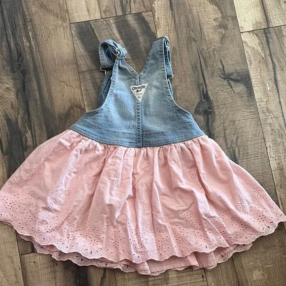 Oshkosh B’gosh overall dress 4T - Picture 3 of 6